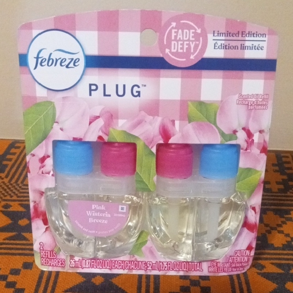 Febreze Plug Refill - Pink and Blue Limited Edition